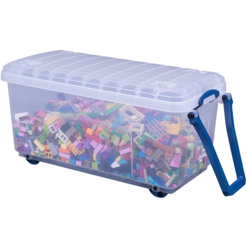 RUP 16L Really Useful Wheeled Trunk クリア【16-WHTR-C】
