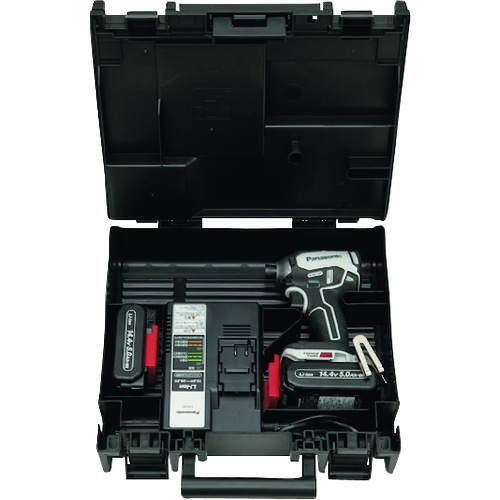 Panasonic デュアル インパクトドライバー 14.4V 5.0Ahセット グレー【EZ76A1LJ2F-H】