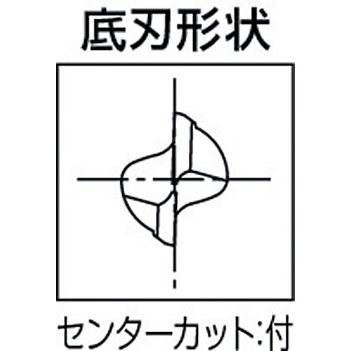 OSG ハイスエンドミル 2刃ショート 12 80022【EDS-12】