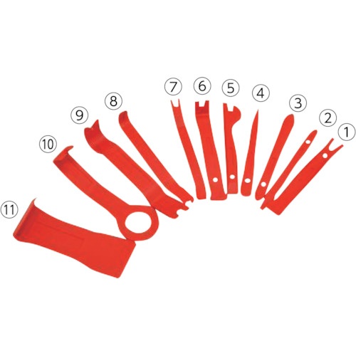 アストロプロダクツ 11PC リムーバーセット【2008000007508】