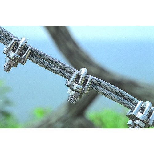 水本 ステンレス ワイヤークリップ SUS316 使用ロープ径12mm【B-2475】