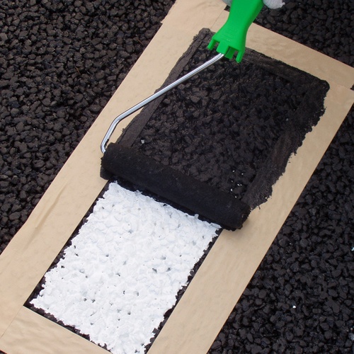 アトムペイント 水性ハードライン 2kg ライン消し用 黒【00001-12114】