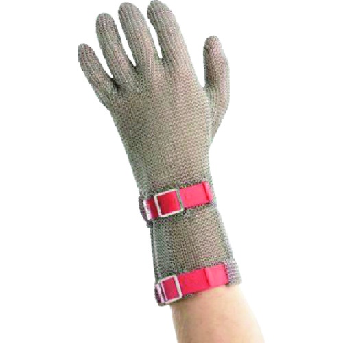 EUROFLEX 突刺し防止 耐切創クサリ手袋 コンフォート 1枚 ロングL【HC25308】