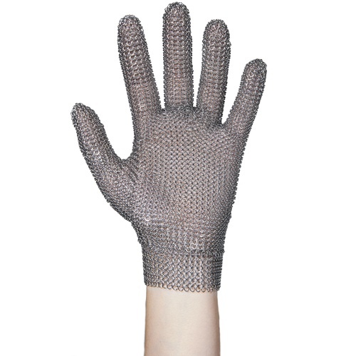 EUROFLEX 突刺し防止 耐切創クサリ手袋 オールメタル 1枚 SS【EM50D】