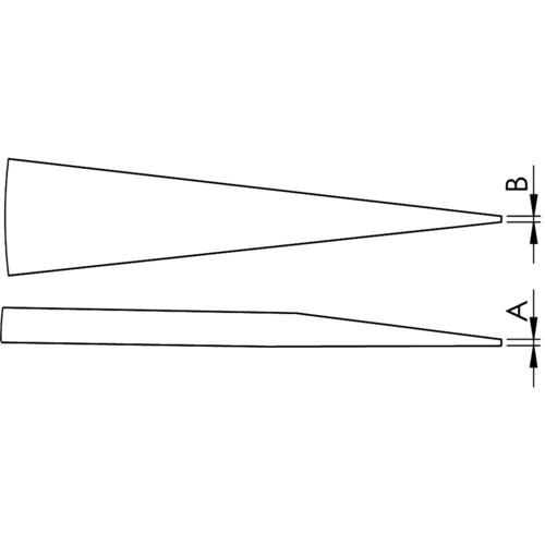 idealtek ESDピンセット チップ交換タイプ 00CFR【00CFR-SA-1-IT】