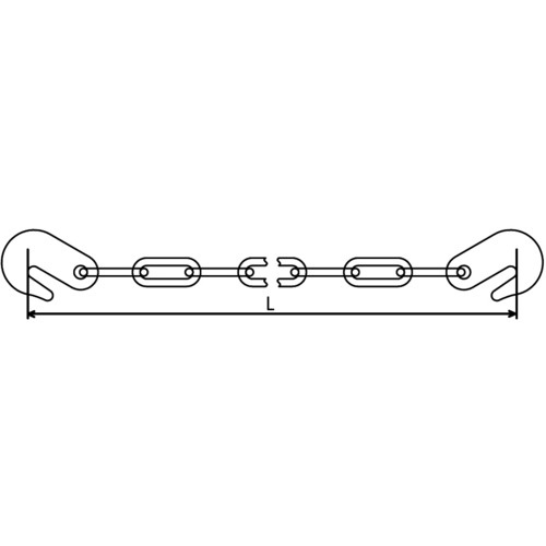 大洋 足場用吊りチェーン電気6X3.5M【TAC6X3.5】