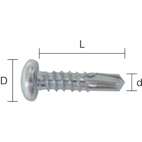 Joiner F 匠力 HAIRI ユニクロ ナベ 4.0×40mm 50本×5袋【HP440】