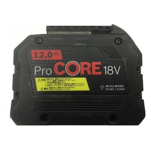 ボッシュ 18Vリチウムイオン12.0Ahバッテリー【PROCORE18V12】