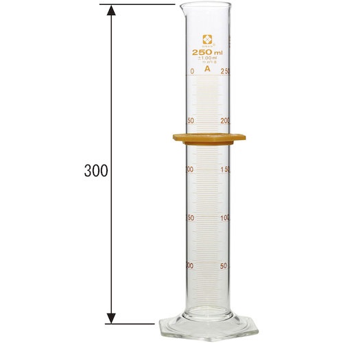 SIBATA メスシリンダー スーパーグレード 250mL【023520-250】