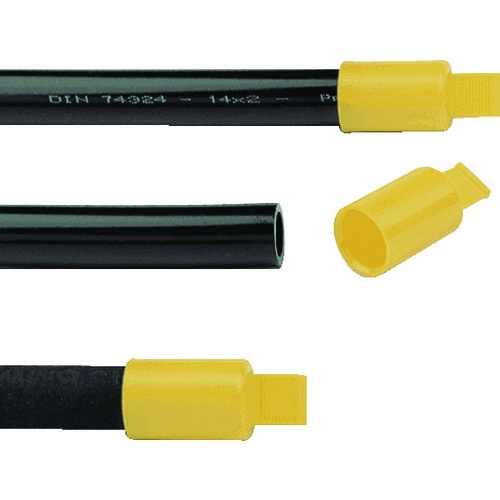 Poeppel グリップ付きエンドキャップ EVA 8.0mm 100個入【210082000L0】