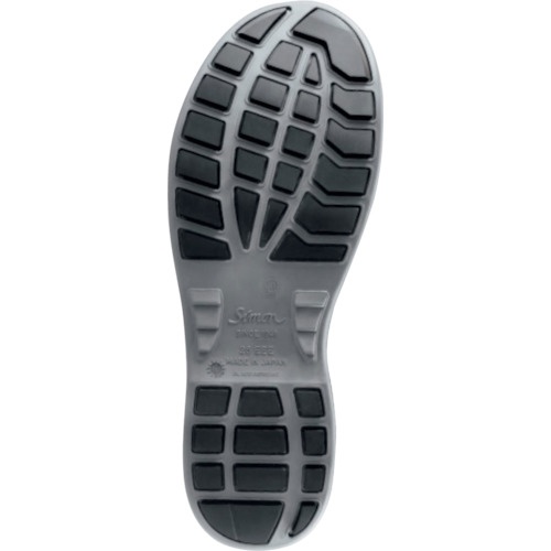 シモン 安全靴甲プロ付 長編上靴 WS38黒樹脂甲プロD-6 26.0cm【WS38D-6-260】