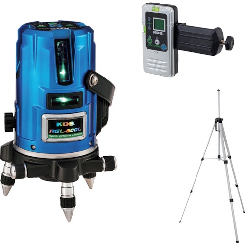 KDS リアルグリーンレーザー600L受光器・三脚付 RGL-600LRSA 