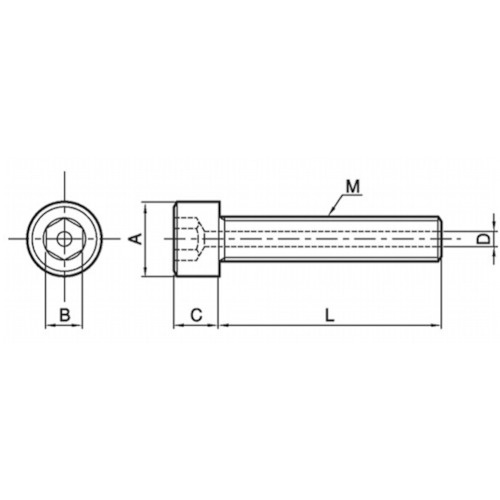 SUNCO SUSエアー抜きCAP (全ネジ) 4×6 (200本入)【A0-02-J000-0040-0060-00】