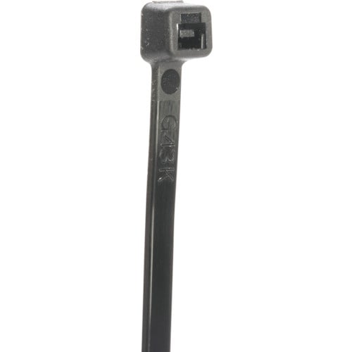 ストロングホールド 耐候性ナイロン結束バンド 黒 長さ200mm 幅2.5mm 100本入り S8-18-C0【S8-18-C0】