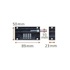 ブルク ヴェヒター ダイヤル式ラッチ RS110CSB【39400】