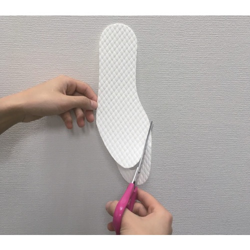 セーフラン 使い捨て汗吸収インソール 女性用サイズ 24.5cm【11141-39】