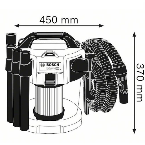 ボッシュ コードレスマルチクリーナー本体のみ【GAS18V-10LPH】