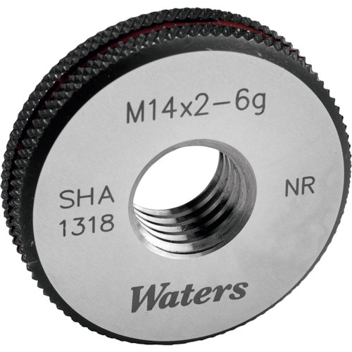WATERS メートルねじ用リングゲージ(ISO=新JIS)【WGRNR-M4X0.5】