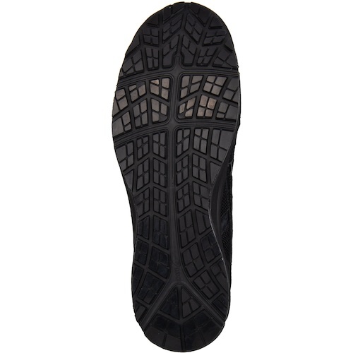 アシックス 静電気帯電防止靴 ウィンジョブCP21E ブラック×ブラック 29.0cm【1273A038.002-29.0】