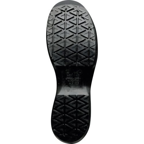 ミドリ安全 超耐滑底安全靴 ハイグリップセフティ HGS510ブラック 25.5cm【HGS510-25.5】
