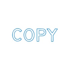 シヤチハタ スタンプ ビジネス用 キャップレス B型 藍 COPY X2-B-10063【X2-B-10063】
