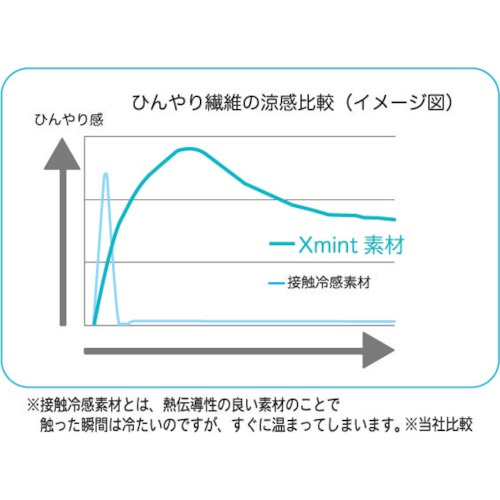 室谷 Xmintインナーシャツ Lサイズ【MX111-BK/L】