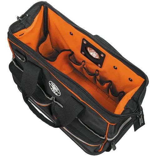 KLEIN LEDライト付ツールバッグ TradesmanPro 31ポケット 55431 Klein