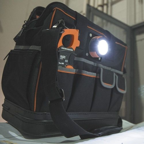 KLEIN LEDライト付ツールバッグ TradesmanPro 31ポケット 55431 Klein