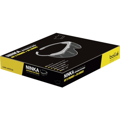 bolle SAFETY ニンカ フレーム5、レンズ20セット【PSONINS013】