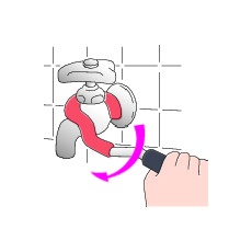 カクダイ 水栓取外しレンチ【6040】
