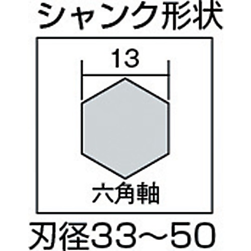 大西 木工用ショートビット33.0mm【NO1-330】