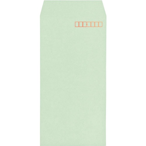 キングコーポ 長形3号封筒 Hiソフトグリーン80g 15枚入【N3S80SGE】