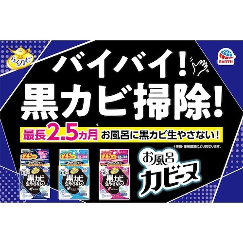 アース らくハピ お風呂カビーヌ フレッシュソープの香り【080615】