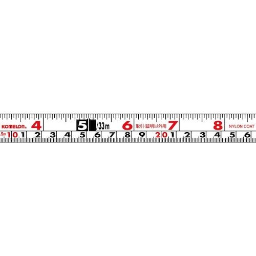 KOMELON セルフロッククロム 5.5m 19mm巾 尺相当【KMC-36C-55-19S】