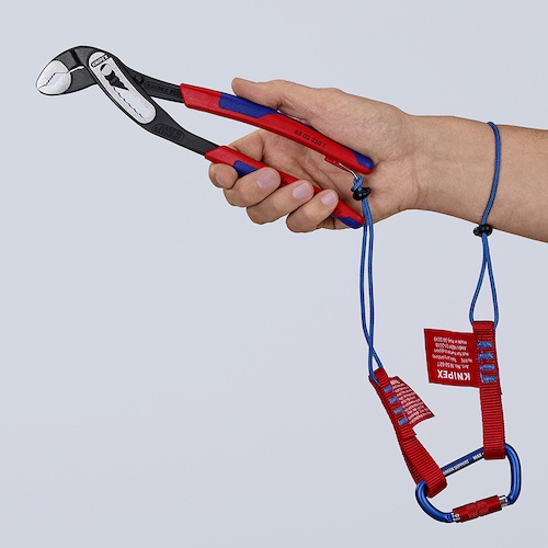 KNIPEX 落下防止ストラップ用アダプター カラビナ【005006TBK】