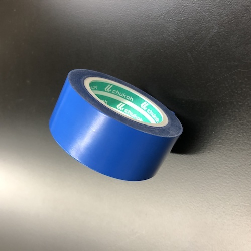 チューコーフロー 青色フッ素樹脂粘着テープ ASF121BLUE 0.13t×50w×10m【ASF121BLUE-13X50】