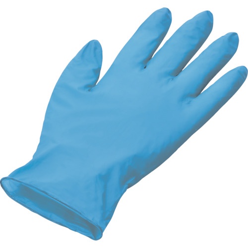シンガー シンガーニトリルディスポ手袋No.610 ブルー 粉なし(100枚入)L【NBR0358PF-BBL】