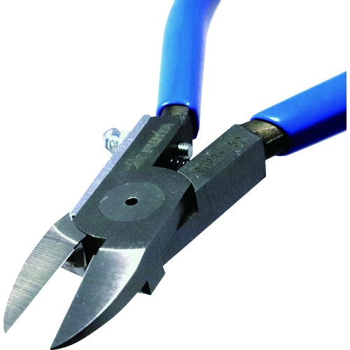 フジ矢 バネ付プラスチックニッパ (ラウンド刃)150mm【90PR-150】