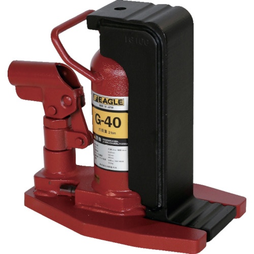イーグル レバー回転安全弁付爪付ジャッキ G40 今野製作所⁄CHERUBIM イーグル レバー回転安全弁付爪付ジャッキ G40
