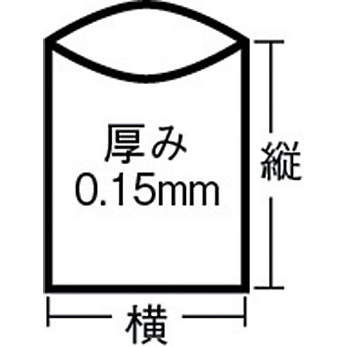 Shimazu アスベスト回収袋 黄色 中(V) (1Pk(袋)=50枚入)【A-2】