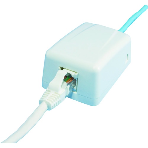 コーニング Cat6 RJ45モジュラージャック露出型アウトレットセット 1ポート【VOL-SMB-1TK6】