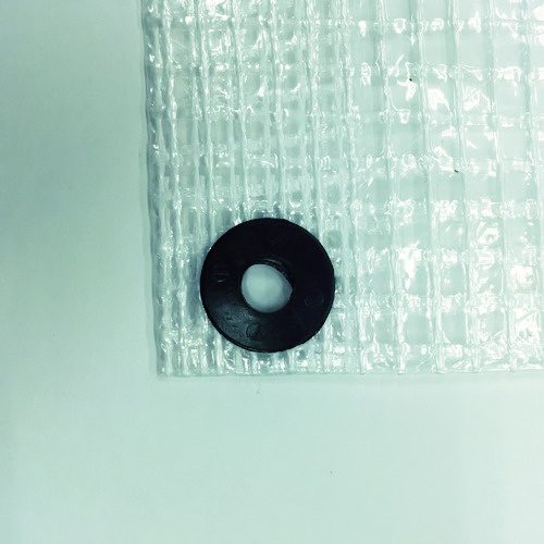 ユタカメイク シート PE透明糸入りシート(UV剤入) 1.8m×1.8m【B308】