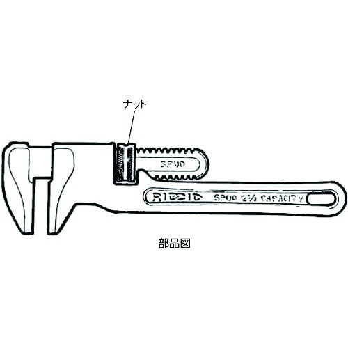 RIDGID スパッドレンチ【31400】