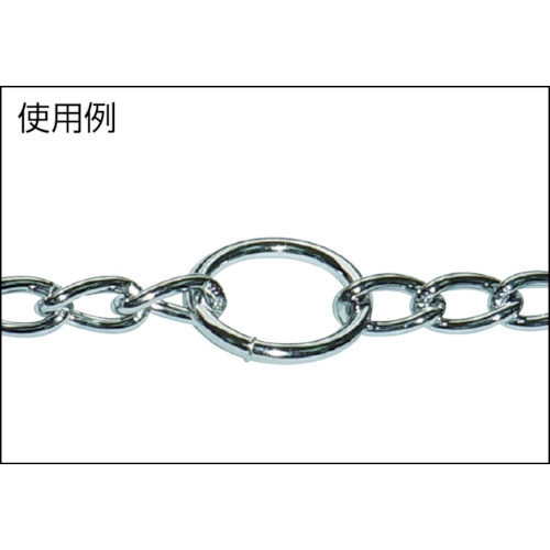 ニッサチェイン ステンレスリング4.0×25.3mm(2個入)【P-202】