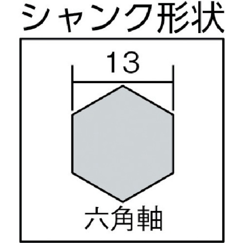 大西 木工用ネイルビット(ツーバイ工法用)21.0mm【NO12-210】