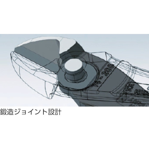KNIPEX 強力型ニッパー 140mm【7402-140】