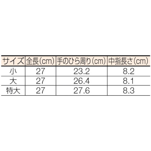 YOTSUGI 低圧二層手袋 大 交流300V以下用【YS-102-11-02】