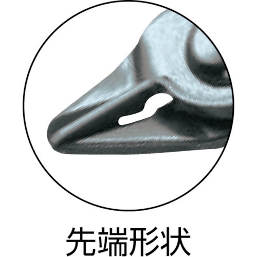 スリーピークス ステンレス製ニッパ(リードストッパー付・バネ付) 125mm【SP-21】