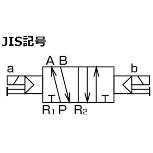 CKD 4Kシリーズパイロット式5ポート弁セレックスバルブ【4KA120-M5-AC100V】