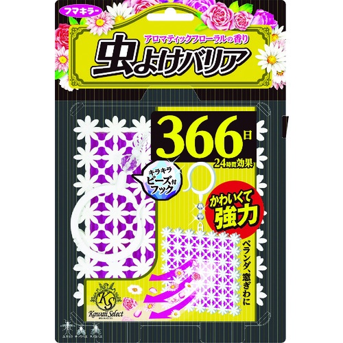 フマキラー Kawaii Select 虫よけバリア366日ピンク【437171】